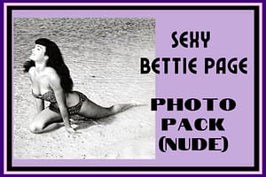 Bettie Page NUDE PACK