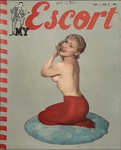 woman on cover of Escort magazine FOSTA SESTA