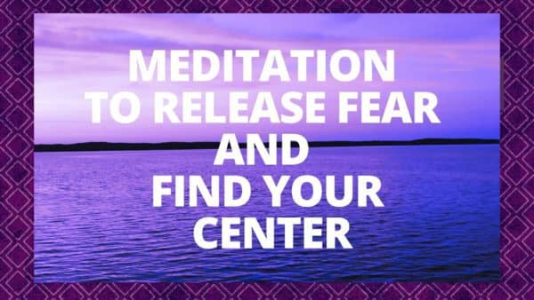 ASMRish meditation, ease fears, find your center, find your strength