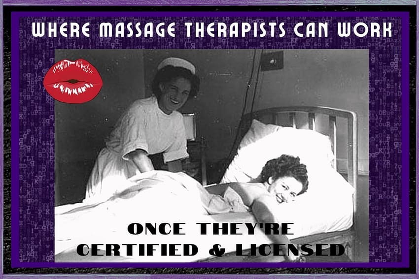 where massage therapists can work